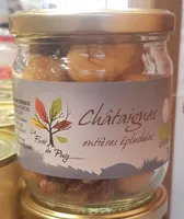 Châtaignes entière épluchés