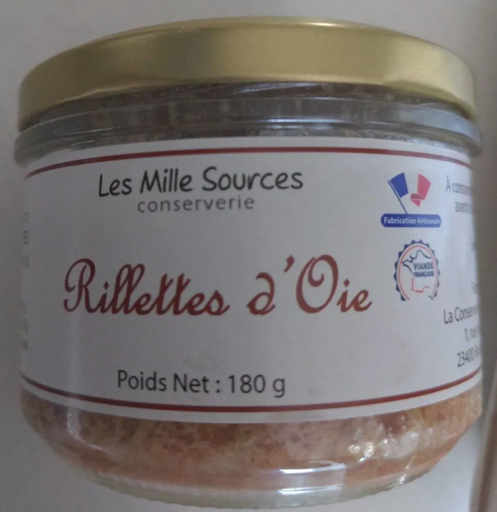 Rillettes d'oie