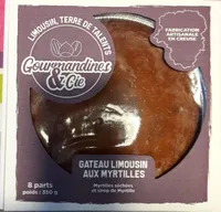 Gateau limousin aux myrtilles