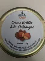 Crème brûlée à la châtaigne