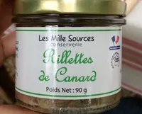 rillettes de canard