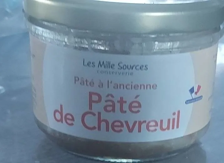 Pâté de chevreuil