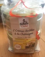 Crème brulée à la châtaigne