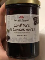 Confiture de cerises noires