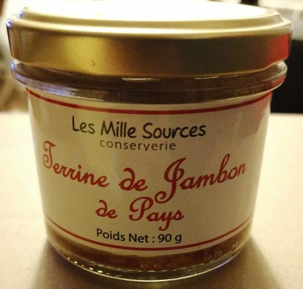 Terrine de jambon de pays