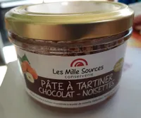 Pâte à tartiner chocolat-noisette