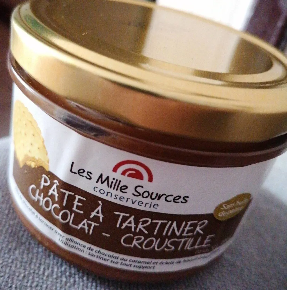 Pâte à tartiner Chocolat-Croustille