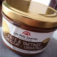 Pâte à tartiner Chocolat-Croustille