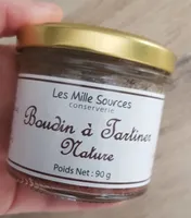 Boudin a tartiner