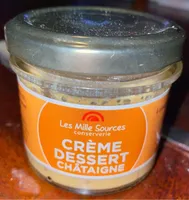 Crème dessert châtaigne