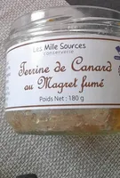 Terrine de canard au magret fumé