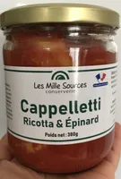 Cappelletti Ricotta Epinard