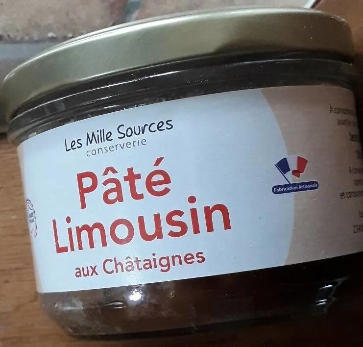 Pate du limousin aux châtaignes