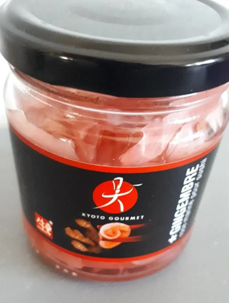 Gingembre rose mariné pour sushi