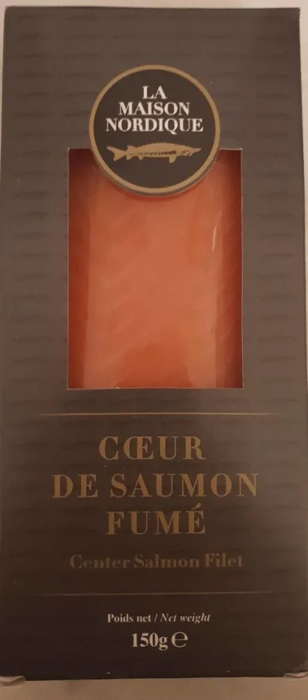 Coeur de saumon fumé
