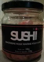Gingembre rose mariné pour sushi