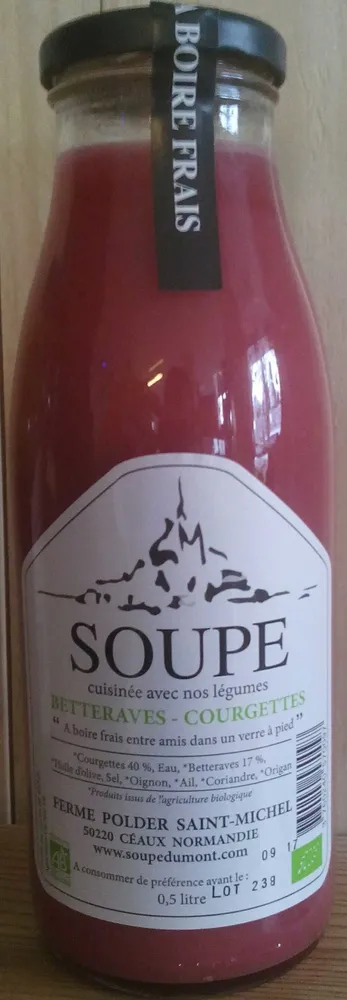 Soupe Betteraves - Courgettes