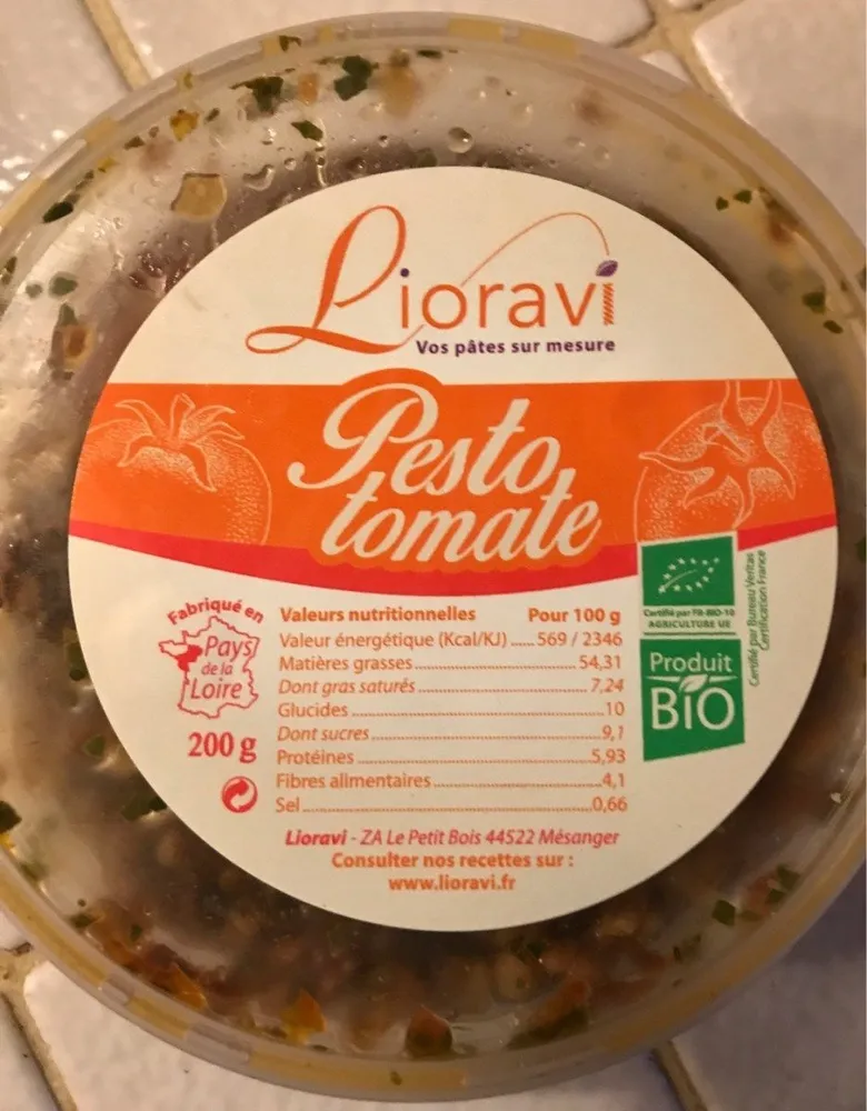 Pesto tomate
