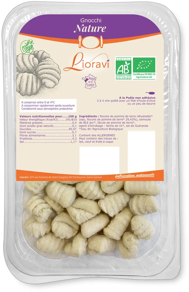 Gnocchi nature