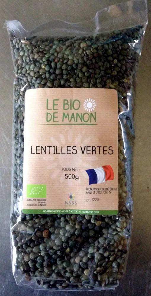 Lentilles vertes