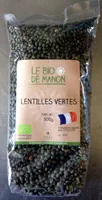 Lentilles vertes