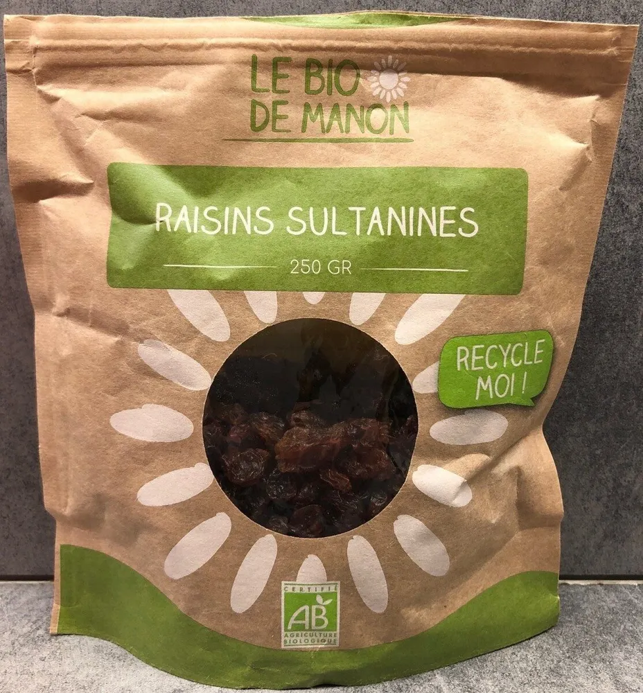 Raisins sultanines