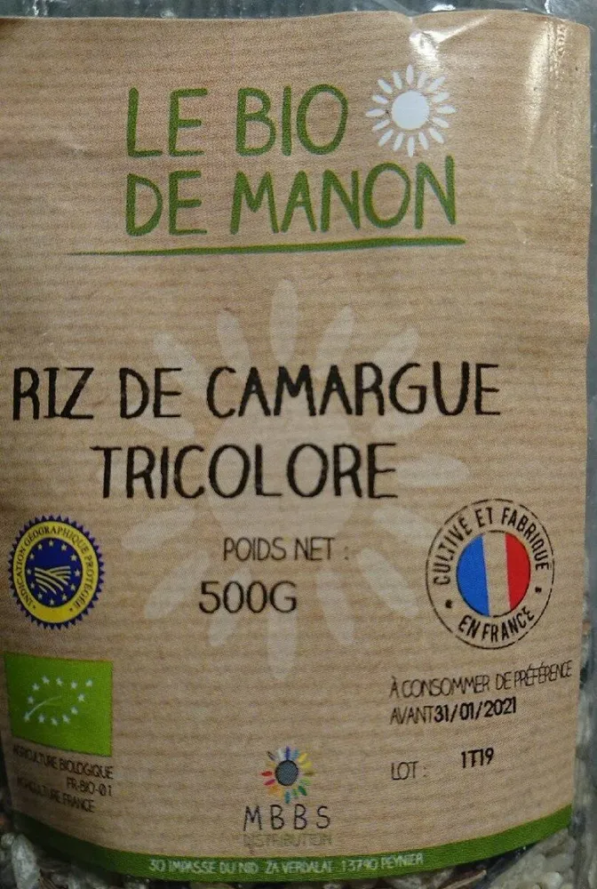 Riz de Camargue tricolore