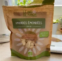 Amandes émondées
