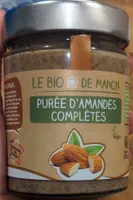 Purée d'amandes complètes