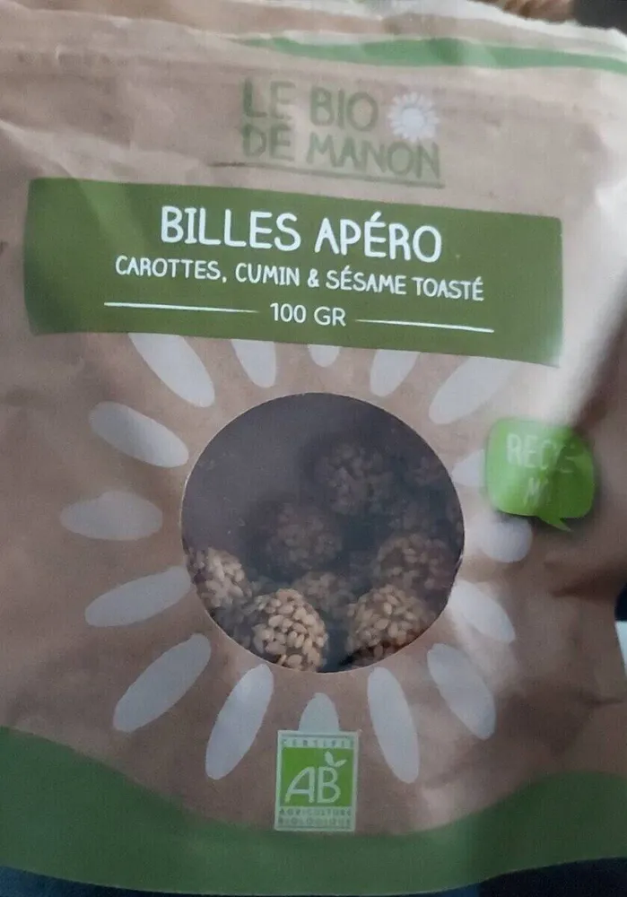 BILLES APÉRO CAROTTES, CUMIN & SÉSAME TOASTÉ