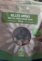 BILLES APÉRO CAROTTES, CUMIN & SÉSAME TOASTÉ