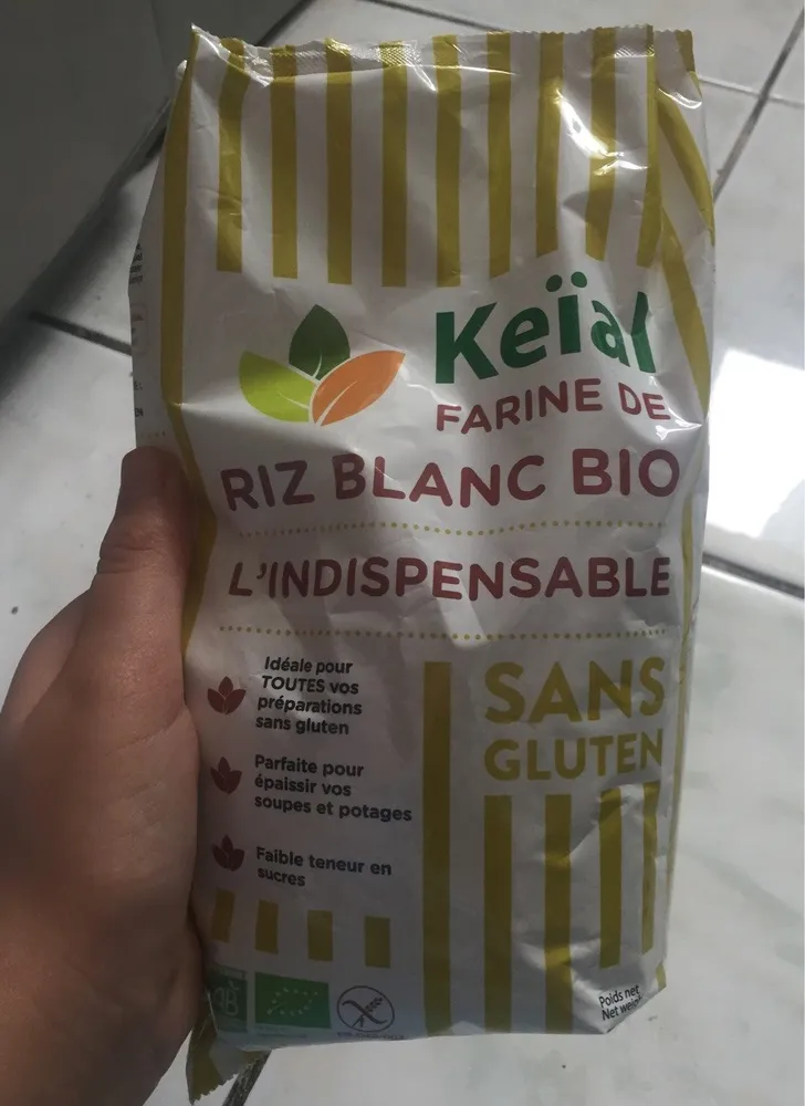 Farine de riz blanc bio