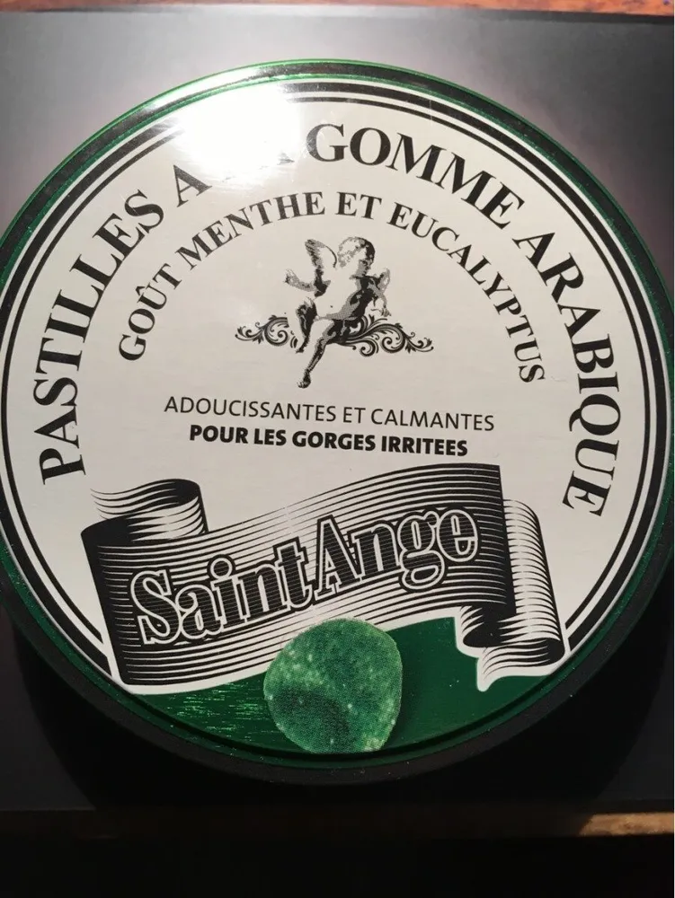Pastilles Menthe Et Eucalyptus à La Gomme Arabique