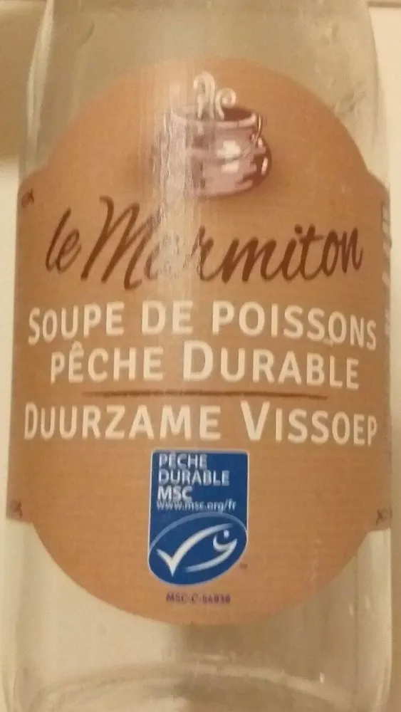 Soupe de poisson pêche durable