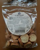 Croutons aromatisés à l'ail