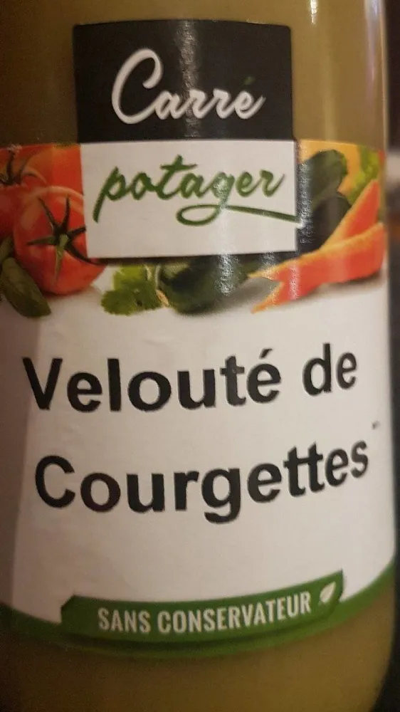velouté de courgette