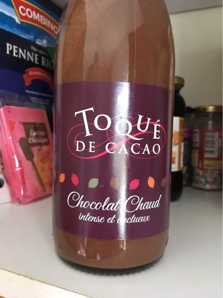 Chocolat chaud toqué cacao
