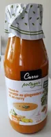 Velouté de carotte au gingembre et au curry
