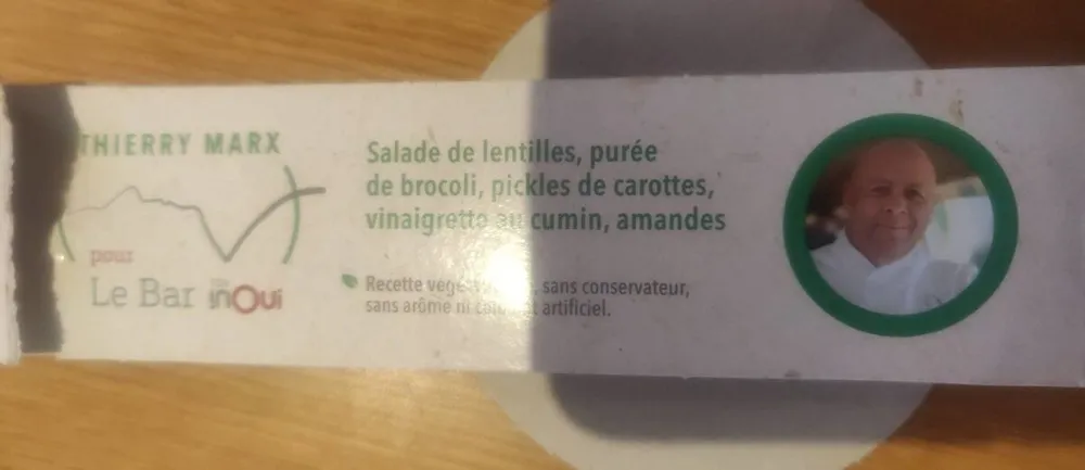 Salade de lentilles