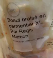 Boeuf braise en parmentier