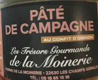 Pâté de campagne au confit d'oignon