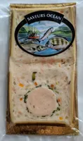 Tranches de terrine blinis aux deux saumons