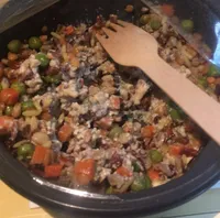 Memi melo de céréales crème de basilic et noix du Périgord