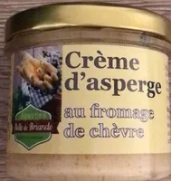 Creme d’asperege au fromage de chevre