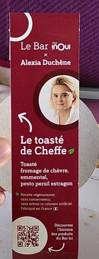Le toasté de Cheffe
