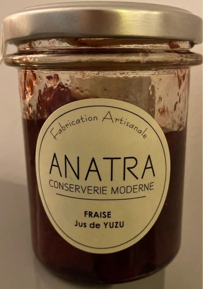 Confiture Fraise Yuzu