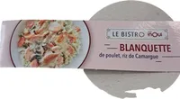 BLANQUETTE de poulet, riz de Camargue