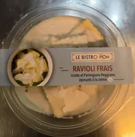 Ravioli frais ricotta et épinards