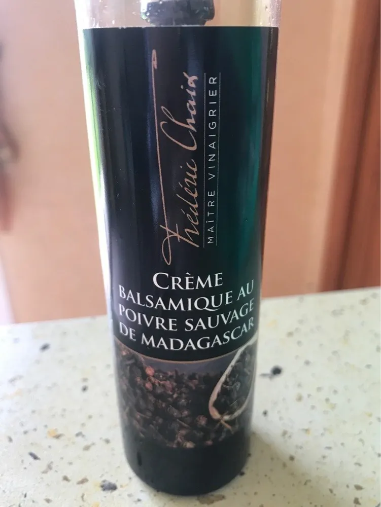 Crème balsamique au poivre sauvage de Madagascar