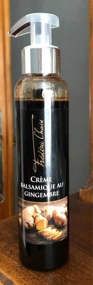 Crème balsamique au gingembre